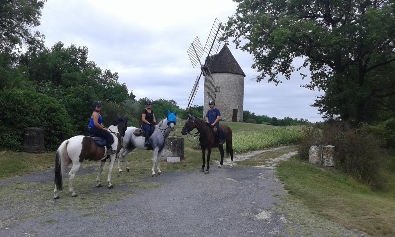 Ferme Equestre Des Abrons Villa Pailloles Ngoại thất bức ảnh